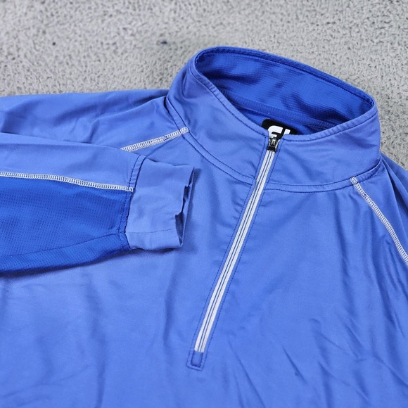 FootJoy Other - FootJoy Pullover Mens Extra Large Blue Quarter Zip Golf Athletic Performance Top